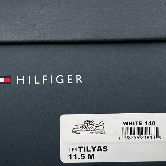 Tommy Hilfiger Tilyas Men's Athletic Casual Shoes Size 11.5 White Multi Sneakers - Picture 10 of 13